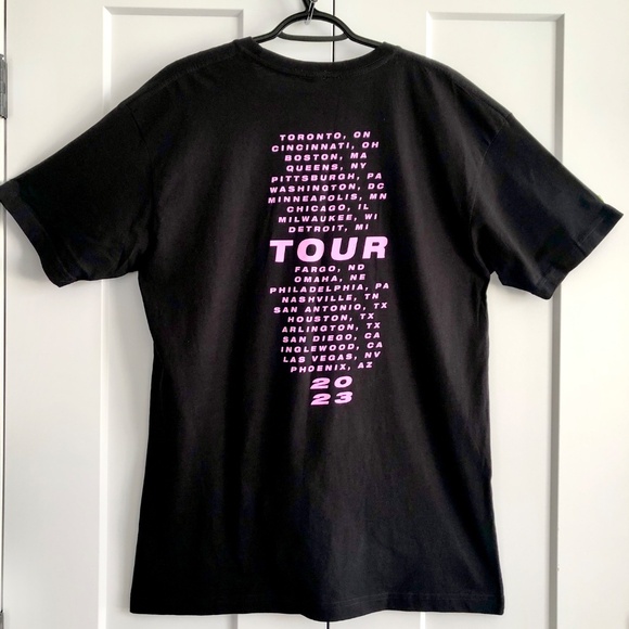 PINK, P!NK , 2023, Summer Carnival Tour, T-Shirt, Mens, L Black, Great Condition - Picture 2 of 6